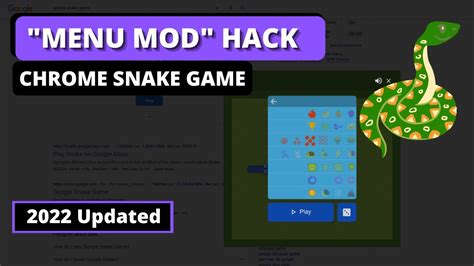 Revamp Your Snake Game Experience with the Ultimate Menu Mod - Unleash The Fun Now!