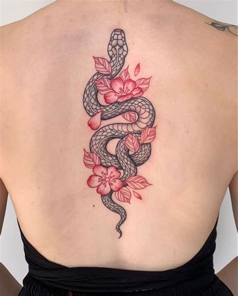 Snake Spine Tattoo