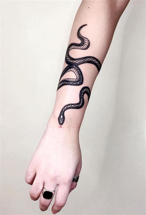 Snake Symbol Tattoo