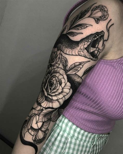 Snake Tattoo Sleeve