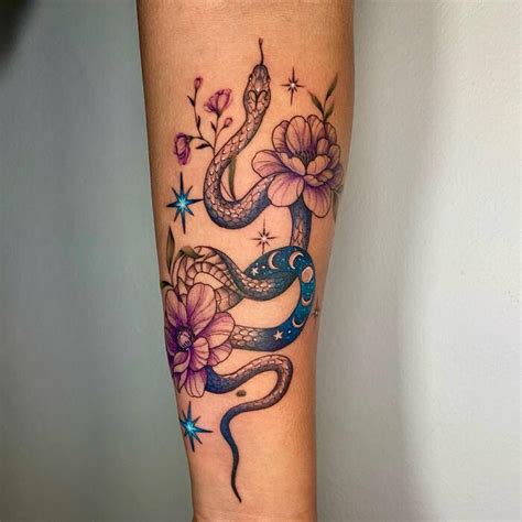 Snake Tattoo Woman