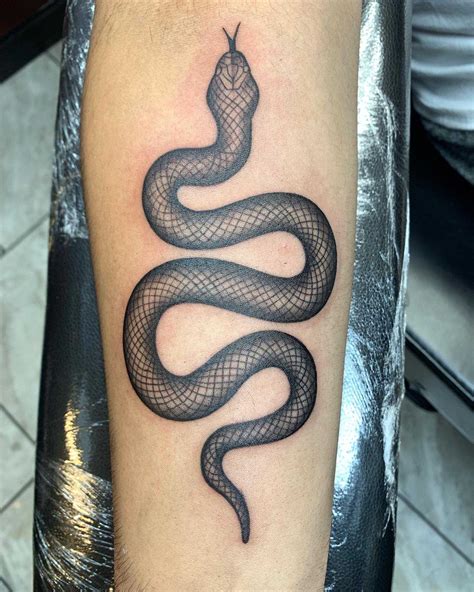 Snake Traditional Tattoo