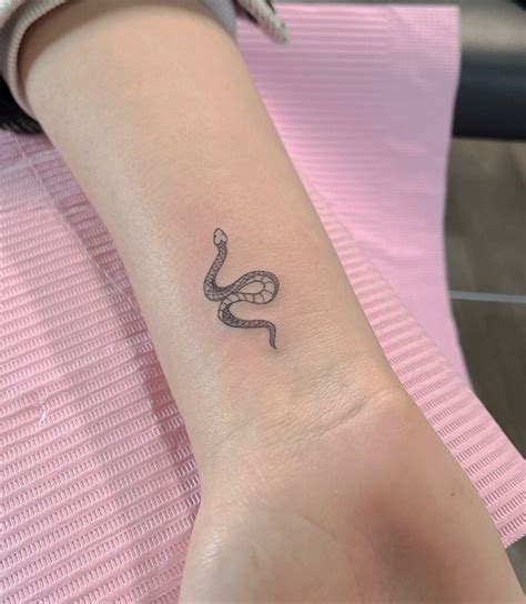 Snake Wrist Tattoo