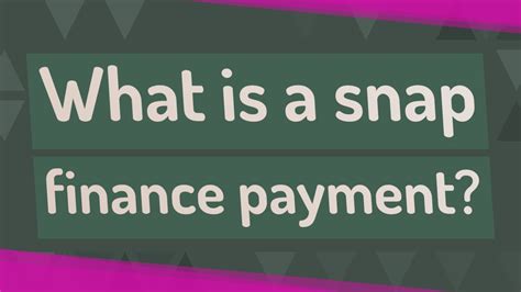 Snap-Finance-payment