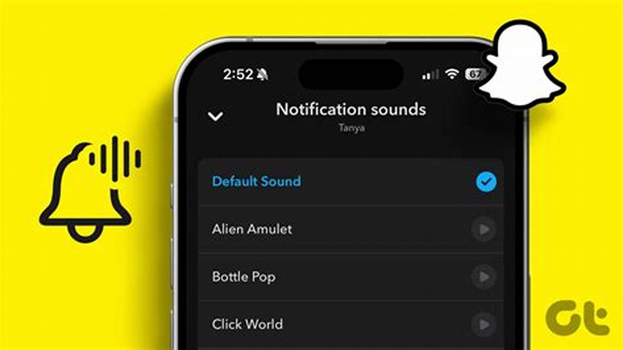 Snapchat Notification Sound