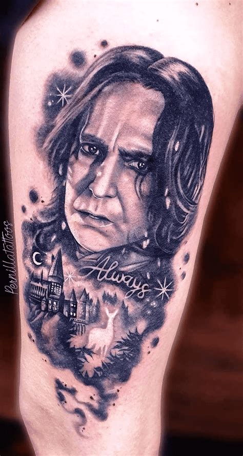 Top 10 Severus Snape Tattoos Littered With Garbage