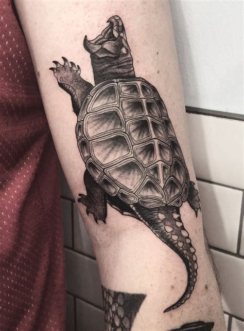 Snapping Turtle Tattoo