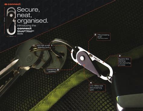Snaptrap Micro | Strong - Small - Secure | True Utility®