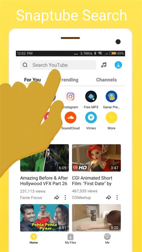 Snaptube Mod APK – Key characteristic