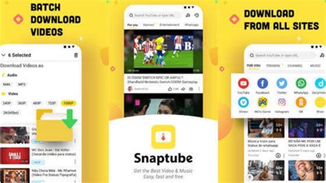 Snaptube Mod feature
