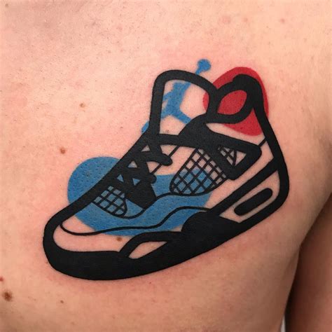 60 Nike Tattoo Designs For Men Athletic Sneaker Ink Ideas