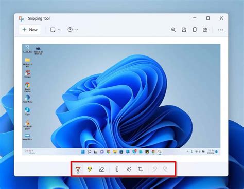 Snipping Tool Edit Window