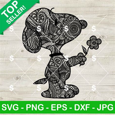 40+ Snoopy Mandala SVG, Creative Snoopy Mandala Embroidery Designs Cartoon. Snoopy Mandala SVG, Trending SVG, Snoopy Zentangle Mandala S
