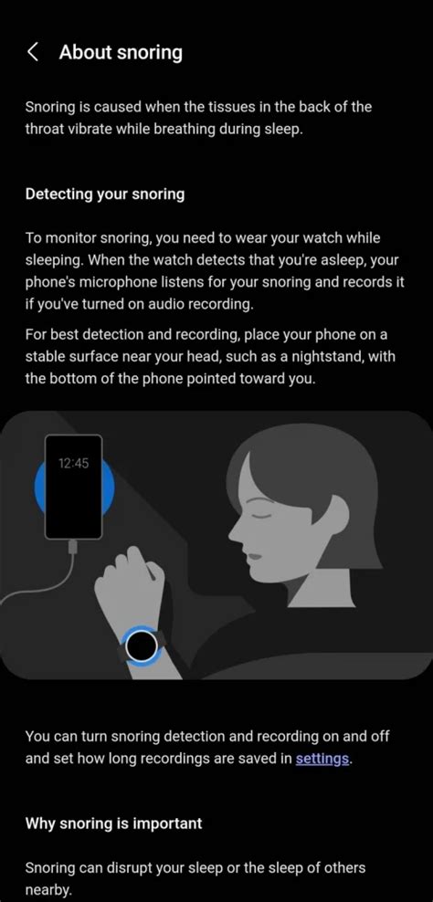 Snore detection
