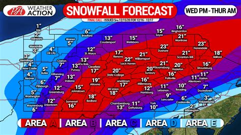 Snow Accumulation Warning Your Zip Code's Snowfall Forecast
