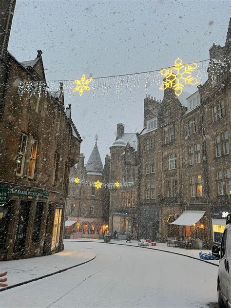 Snow In Scotland Christmas 2023