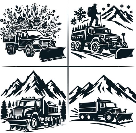 Clear the Road with Snow Plow SVG – A Must-Have for a Winter Wonderland