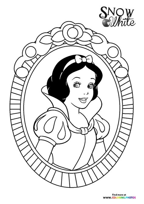Snow White Color Pages