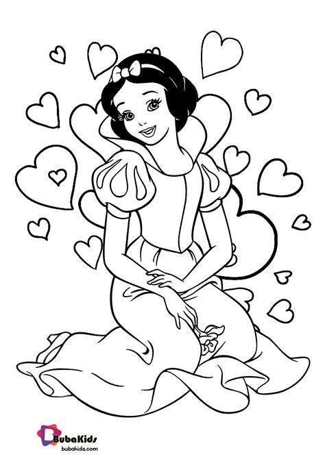 Snow White Coloring Pages Learny Kids