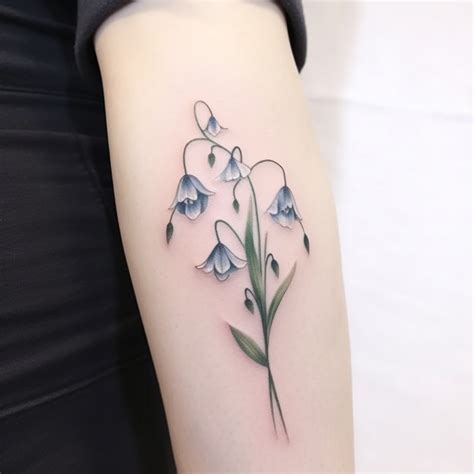 Snowdrop Flower Tattoo