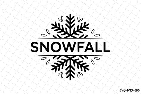 Let it Snow in Style: Unleash the Magic of Winter with Our Stunning Snowfall SVG Collection!