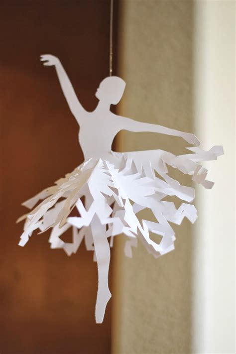 Craft Time Make These Beautiful Snowflake Ballerinas A Reason For