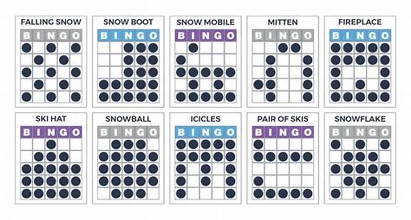 Snowflake Bingo Pattern