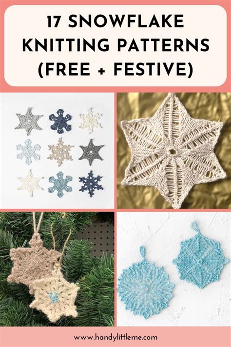 Snowflake Knit Pattern