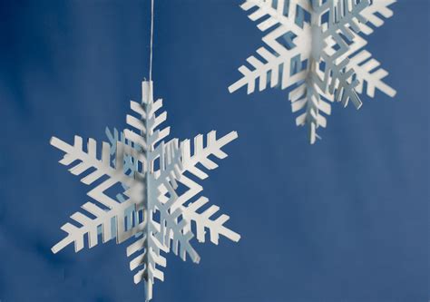 Snowflake Ornament Template