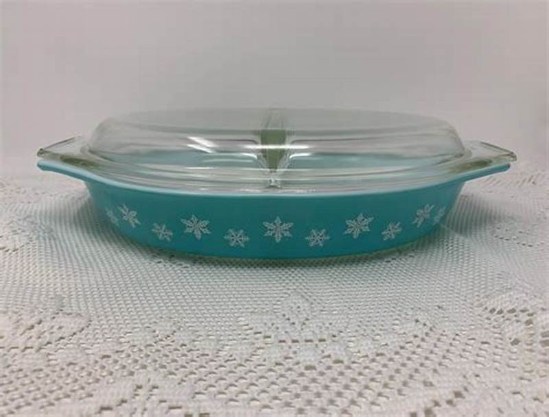Snowflake Pattern Pyrex