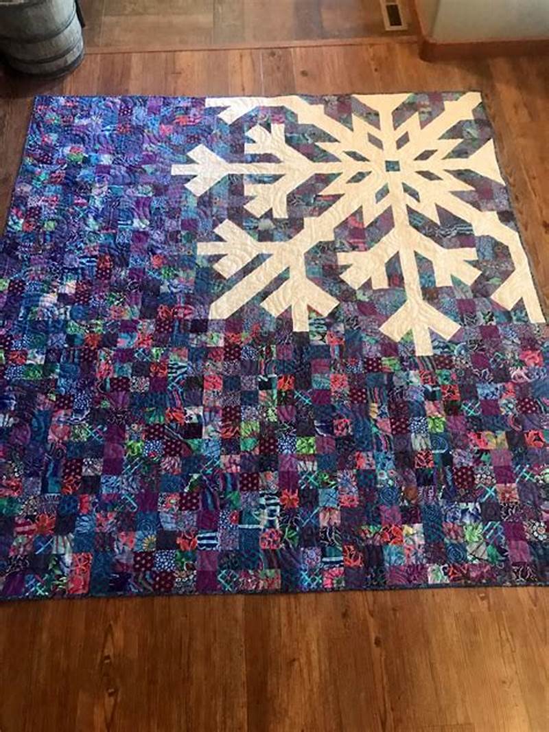 Snowflake Pattern Quilt