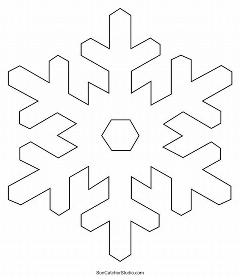 Snowflake Stencil Pattern