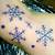 Snowflakes Tattoo Designs
