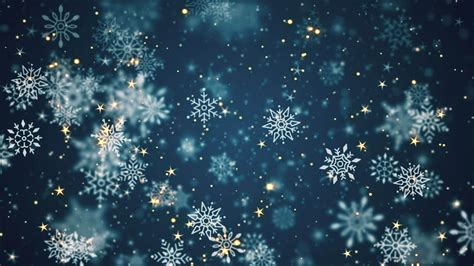 Mesmerizing Snowflakes Animation Background: Perfect Winter Theme for Your Projects