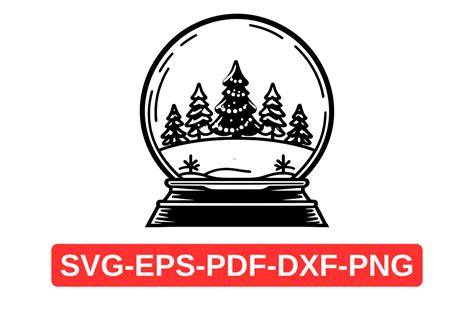 Frosty Fun Ahead: Discover the Magic of Snowglobe SVG Designs for Your Winter Creations!