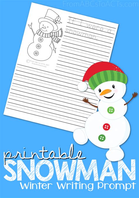 Who doesn't love a snowman! Your kids will fall in love with this