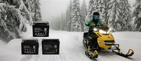 Snowmobile Battery Size Chart