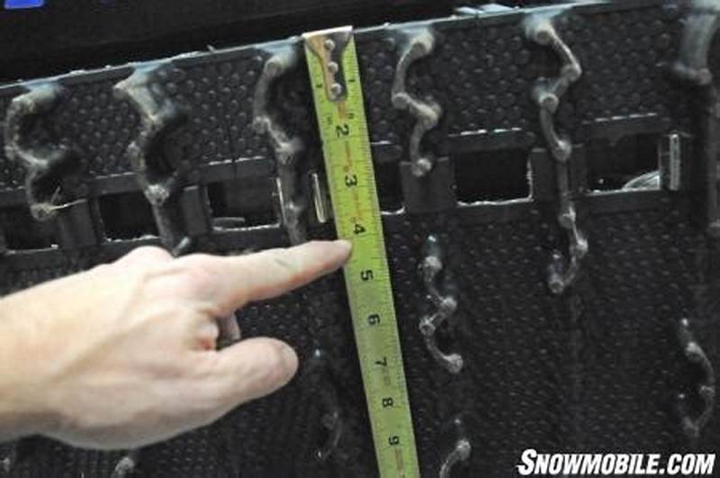Snowmobile Track Studding Pattern