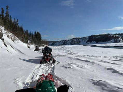 Snowmobile Trail Alaska