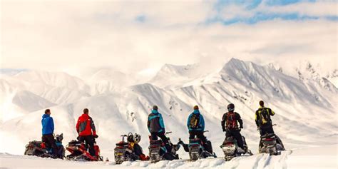 Snowmobiling challenges