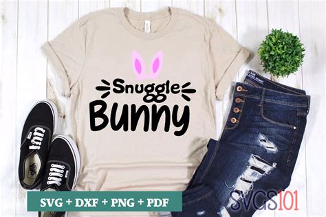 Download Snuggle Bunny SVG File - SVG Design Printable