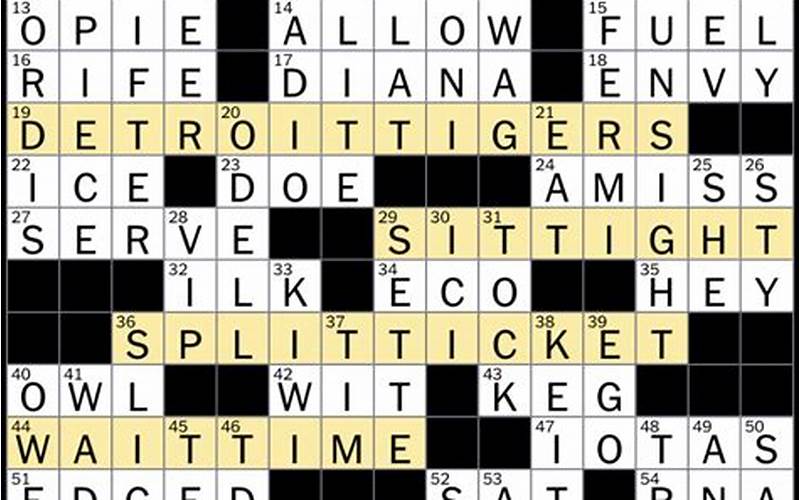 So Much Nyt Crossword Clue