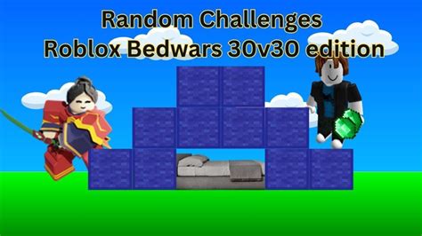 So I did your RANDOM challenges in Roblox Bedwars.. - YouTube