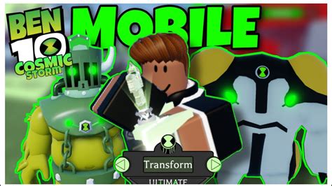 So Roblox Ben 10 Cosmic Storm is back - YouTube