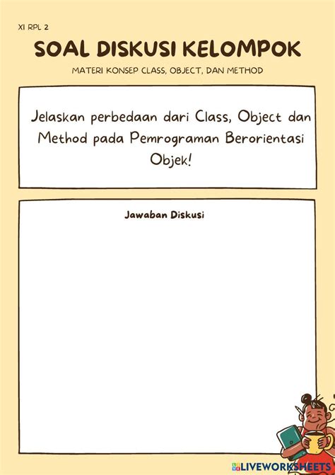 Soal Essay Class Method Dan Object