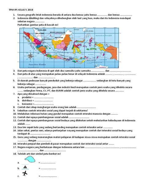 Soal UN Geografi Indonesia