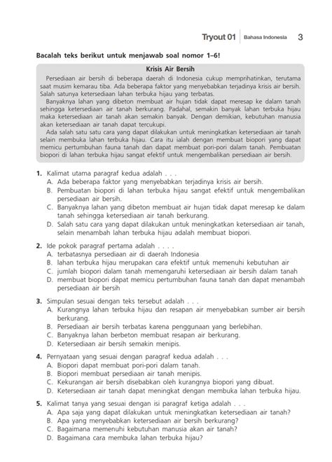 Soal Usbn Bahasa Inggris Sd 2018 Dan Kunci Jawaban