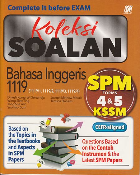 Soalan Inggeris Spm