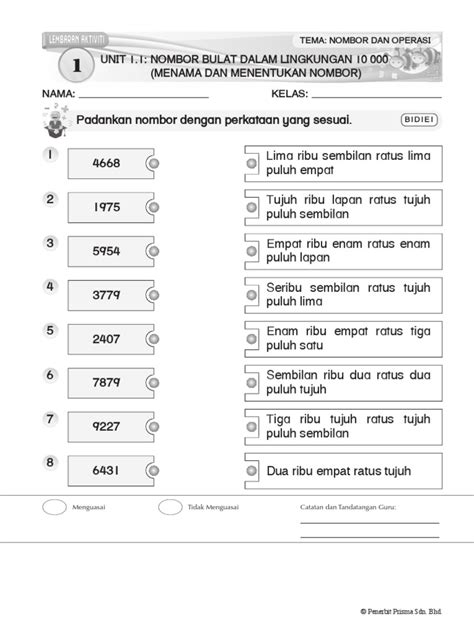 Soalan Matematik Tahun 3 Pdf