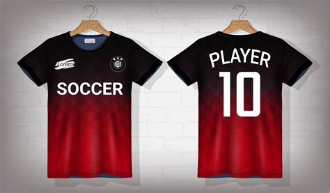 Soccer Shirt Design Template